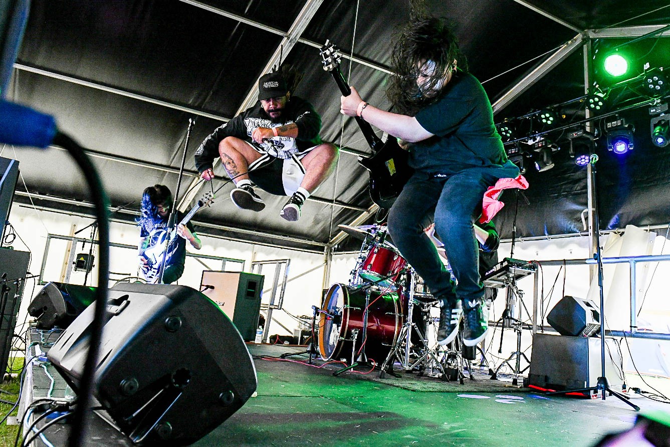 painting of whale in shipyard